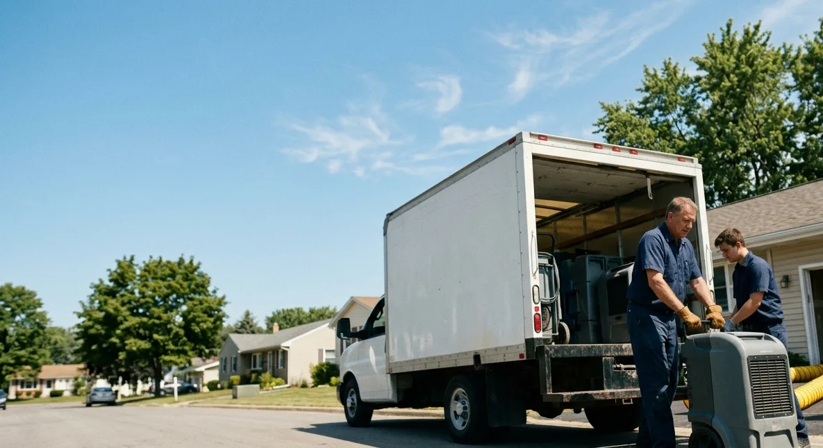 Water Damage Cleanup in Rock Falls, IA near me